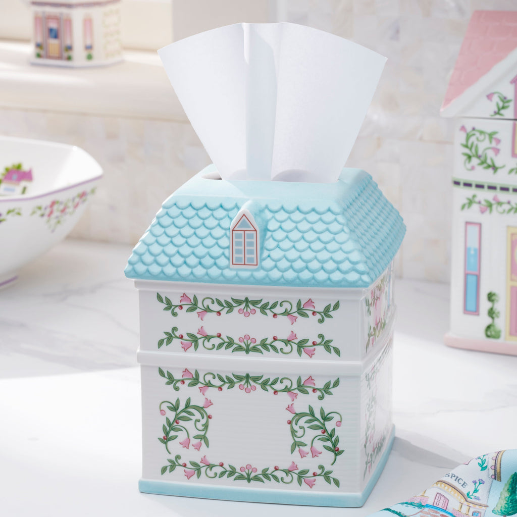 Lenox Spice Village Tissue Box Holder