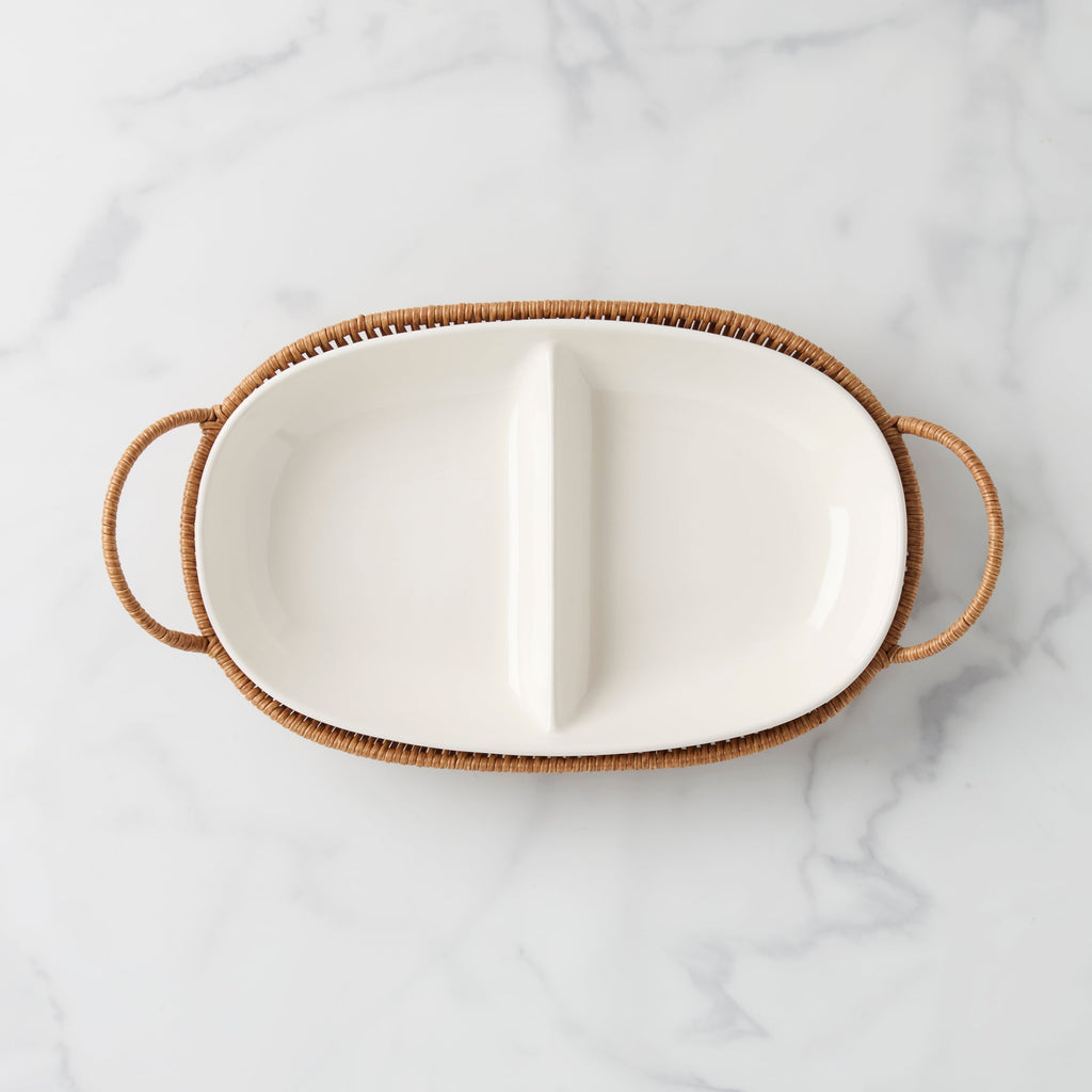 Willow & White, Divided Server with Tray