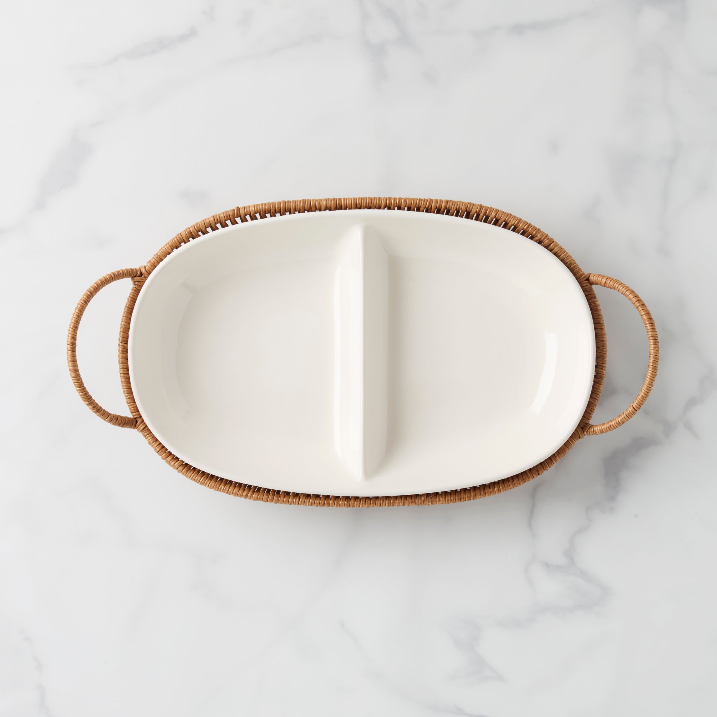 Willow & White, Divided Server with Tray
