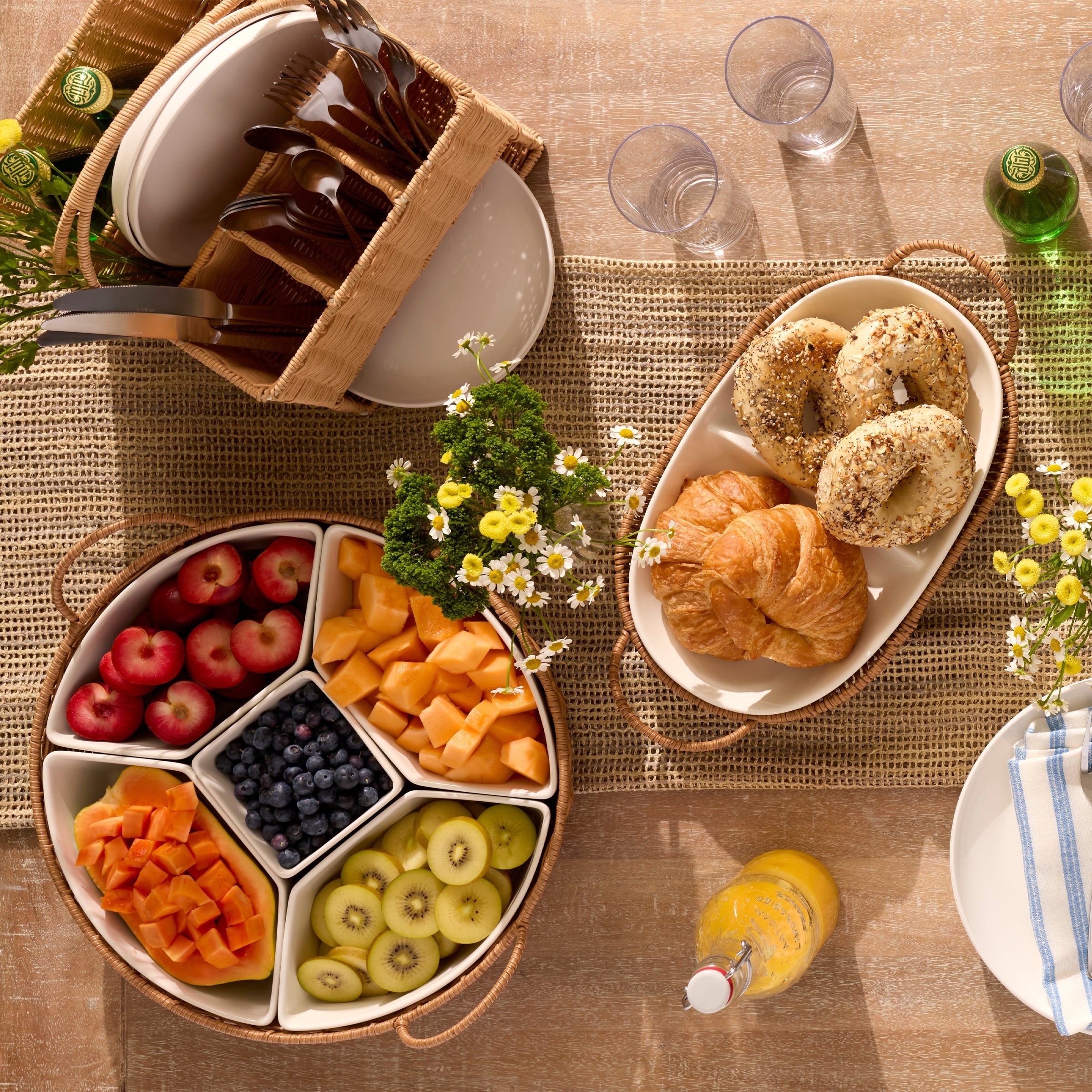 Willow & White, 6-Piece Serving Set