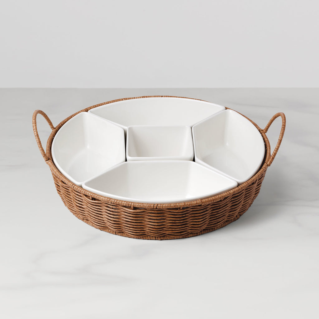 Willow & White, 6-Piece Serving Set