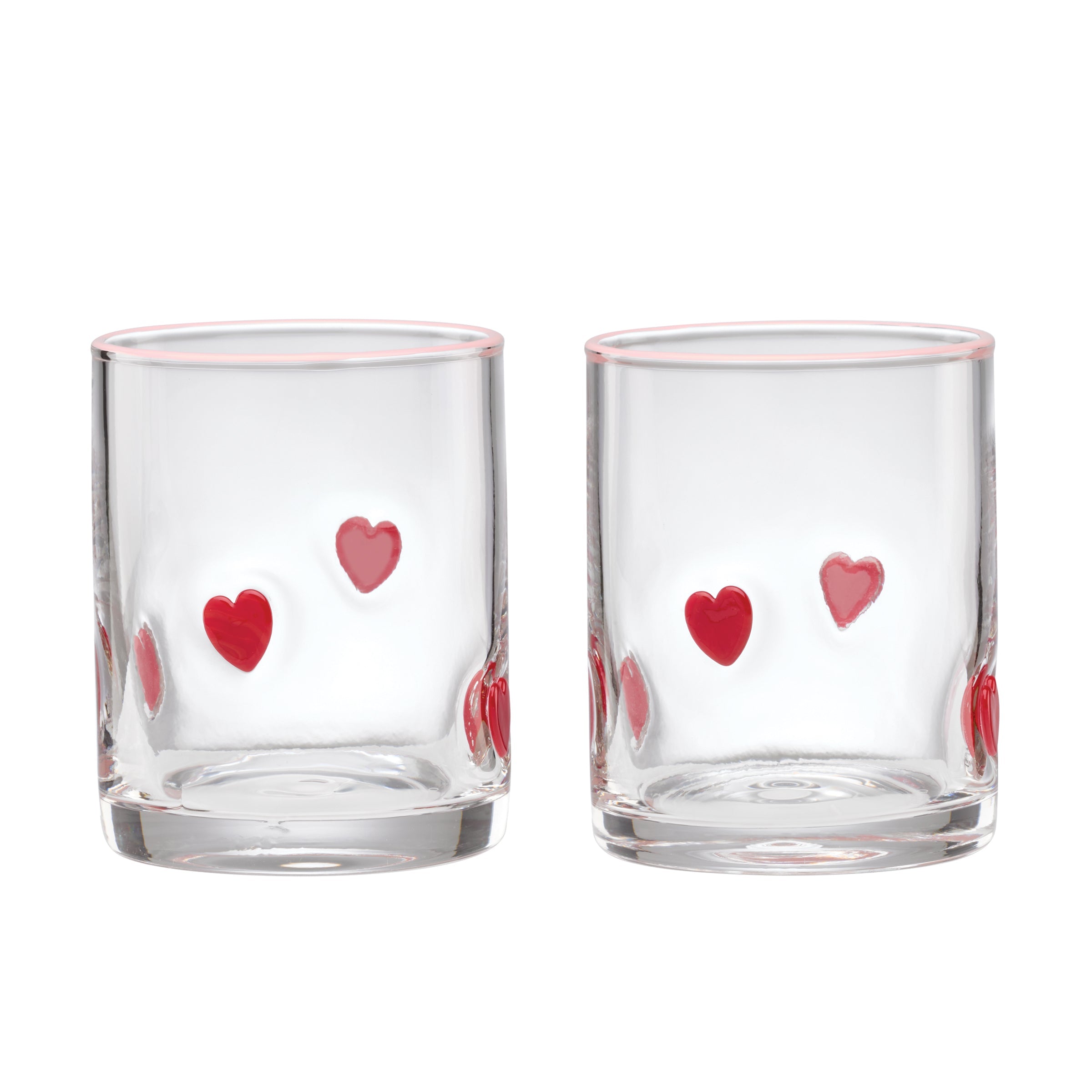 24 Seven Heart Tumbler, Set of 2