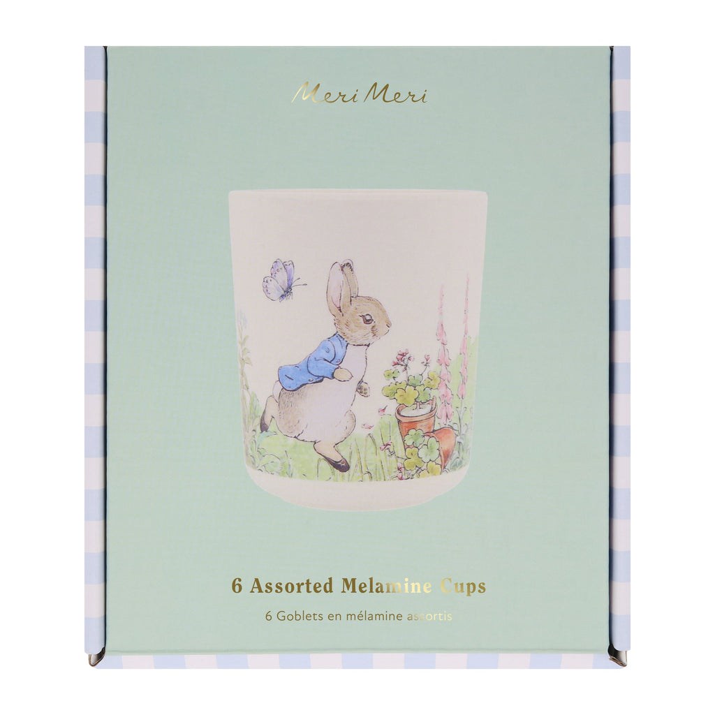 Peter Rabbit™ Reusable Cups, Set of 6