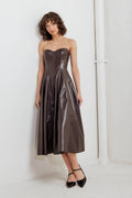A Line Tea Length Cocktail Dress Flying Tomato FD1666