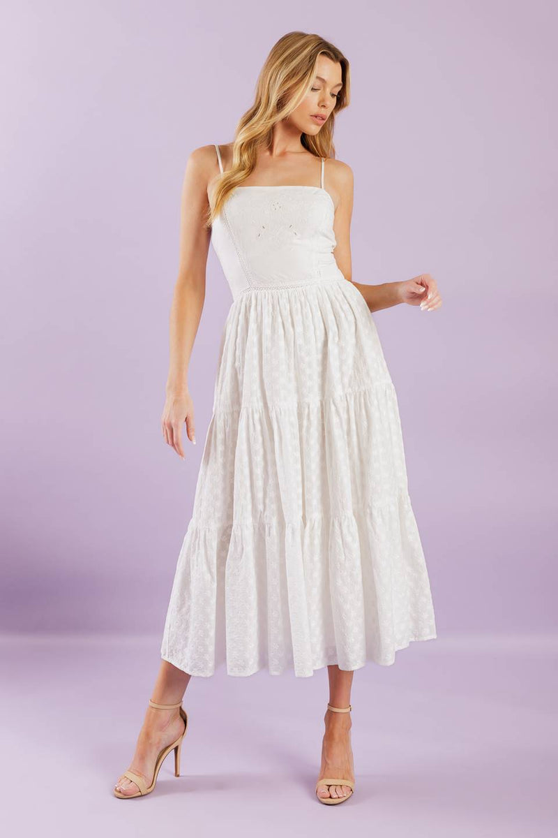 A Line Cocktail Midi Dress Flying Tomato ID21997
