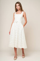 A Line Short Cocktail Midi Lace Dress Flying Tomato ID22104
