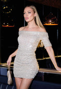Little Black Dress Champagne Annabel Party Dress