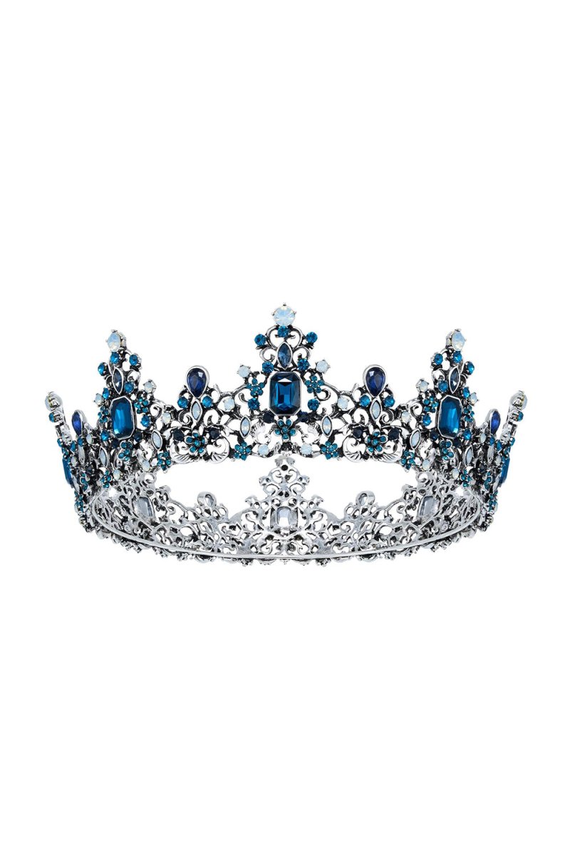Baroque Colorful Crystal Crown