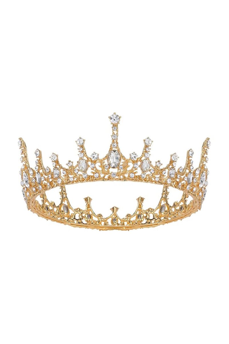 Baroque Wedding Green Aurora Borealis Tiaras