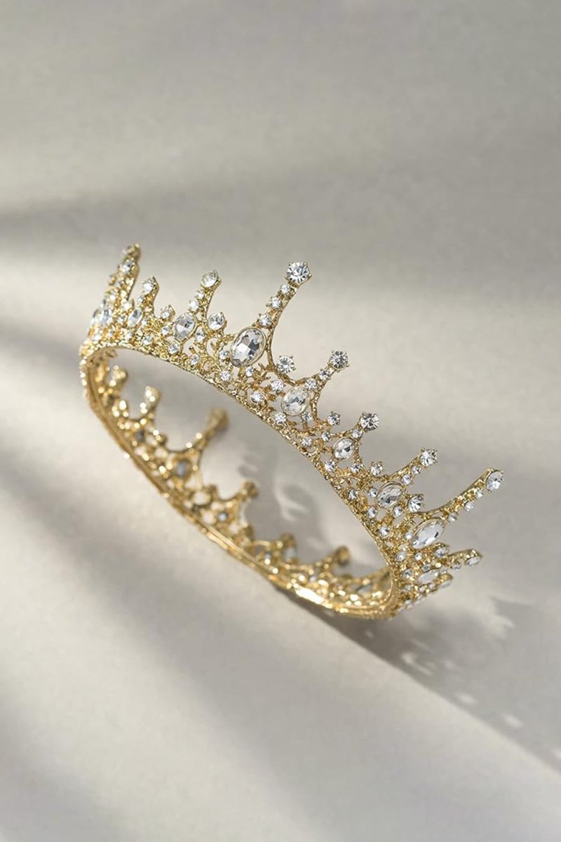 Baroque Wedding Green Aurora Borealis Tiaras