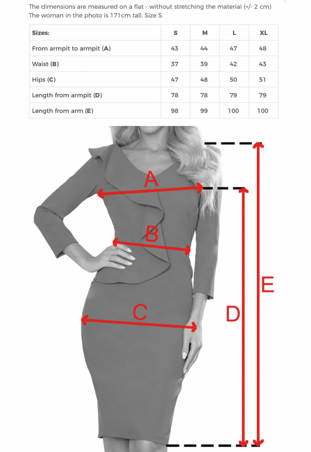 LBD Exclusive Red Ellie Dress