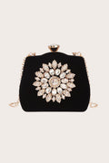 Black Beading Handbag