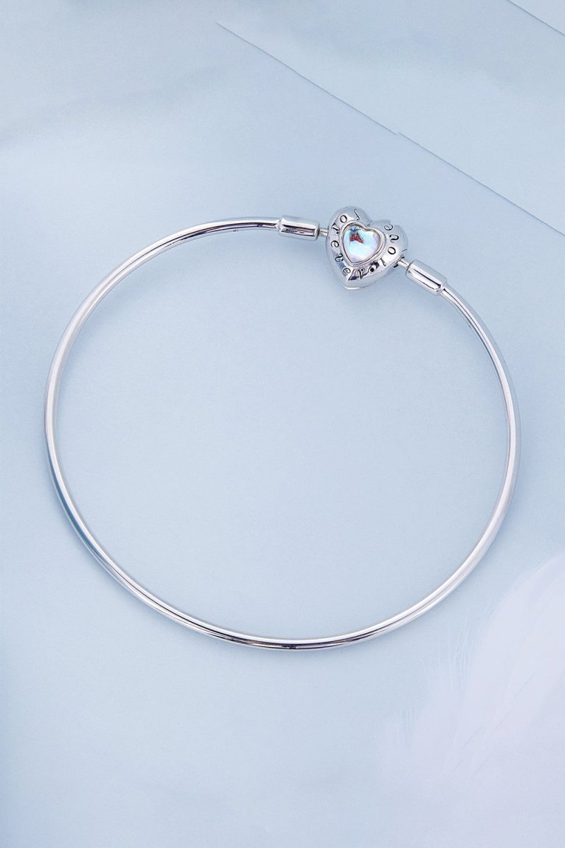 Blue Heart Moonstone Bracelet Perfect Gift
