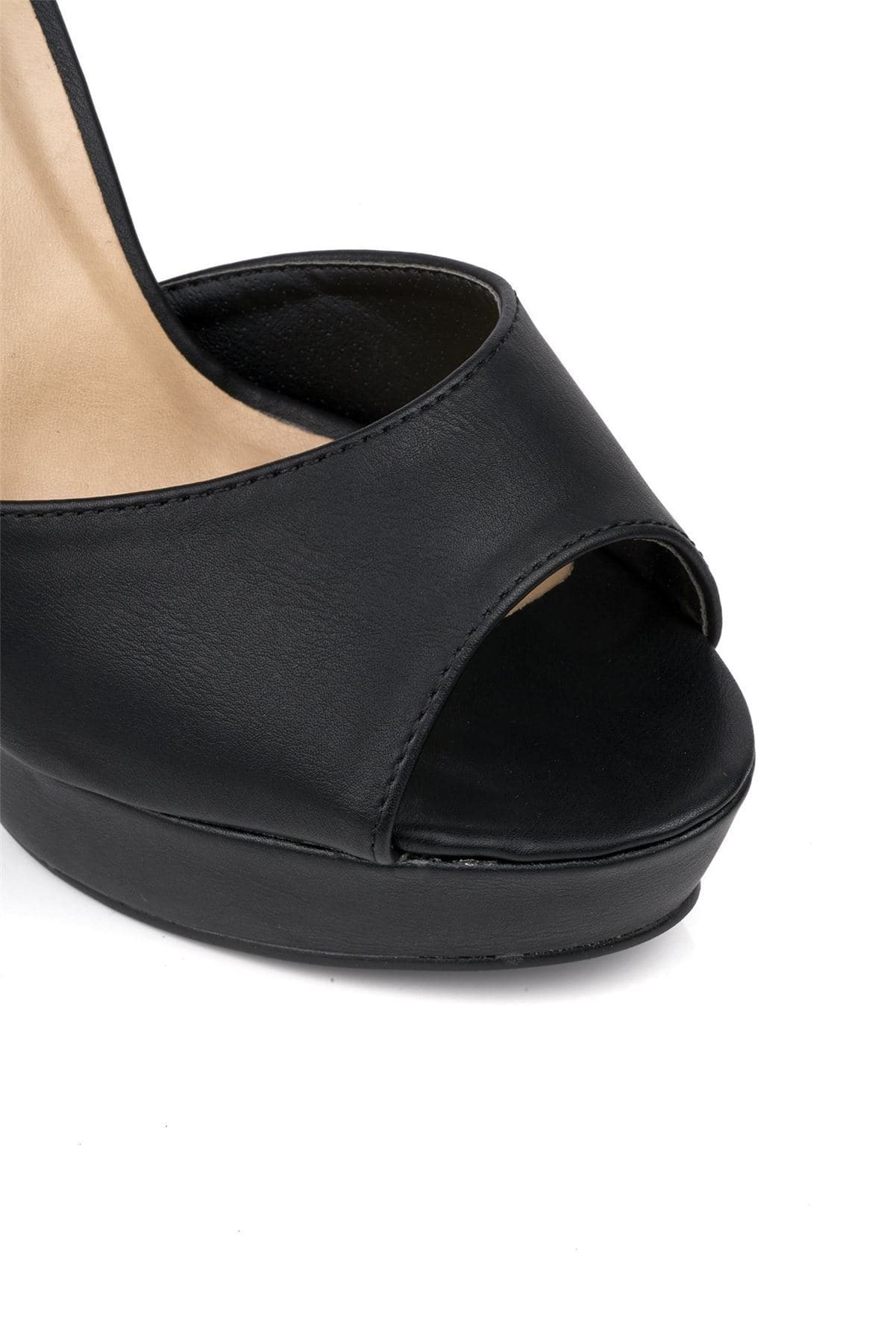 Miss Diva  Matt Black Kirti High Heel