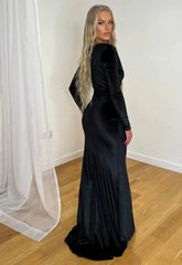 Nazz Collection Black Chanelle Maxi Dress