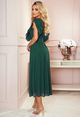 LBD Exclusive Green Imogen Cocktail Dress