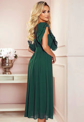 LBD Exclusive Green Imogen Cocktail Dress