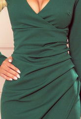 LBD Exclusive Green Kiera Cocktail Dress