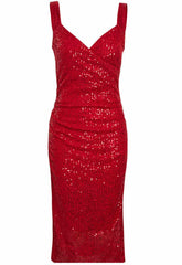 Little Black Dress Red Ruby Cocktail Dress