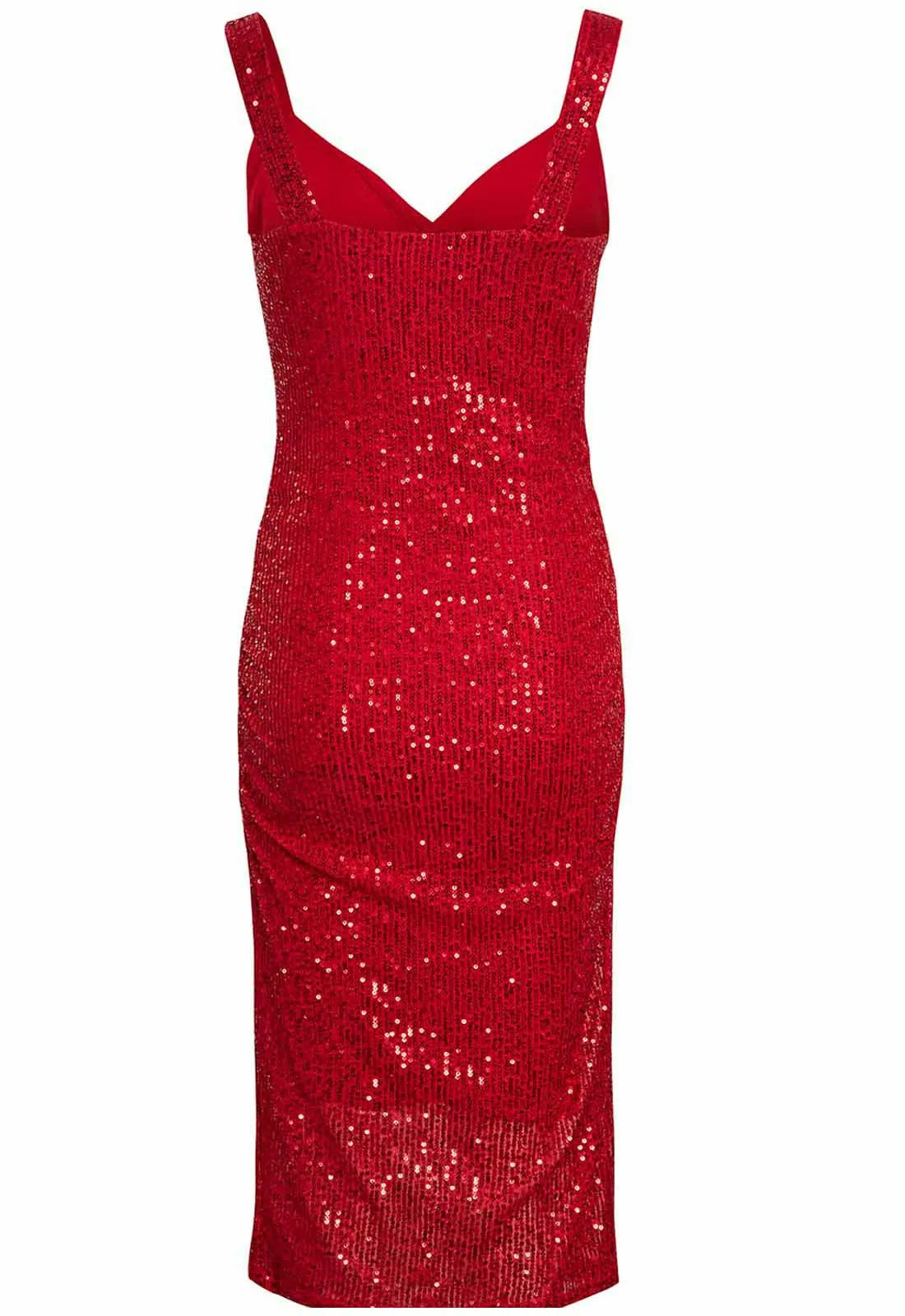 Little Black Dress Red Ruby Cocktail Dress