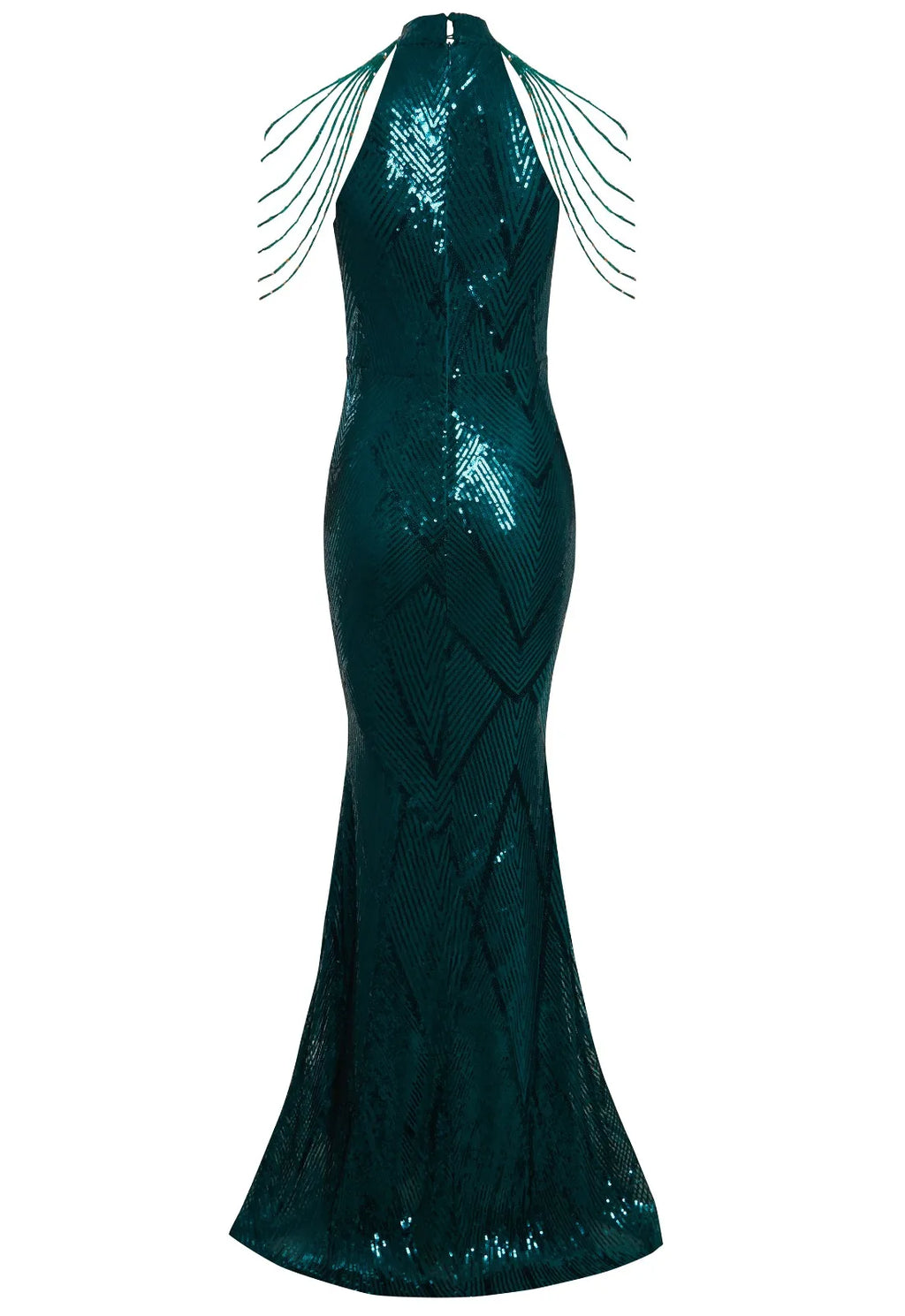Little Black Dress Collection Green Kim Maxi Dress