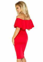 LBD Exclusive Red Scarlett Dress