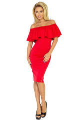 LBD Exclusive Red Scarlett Dress