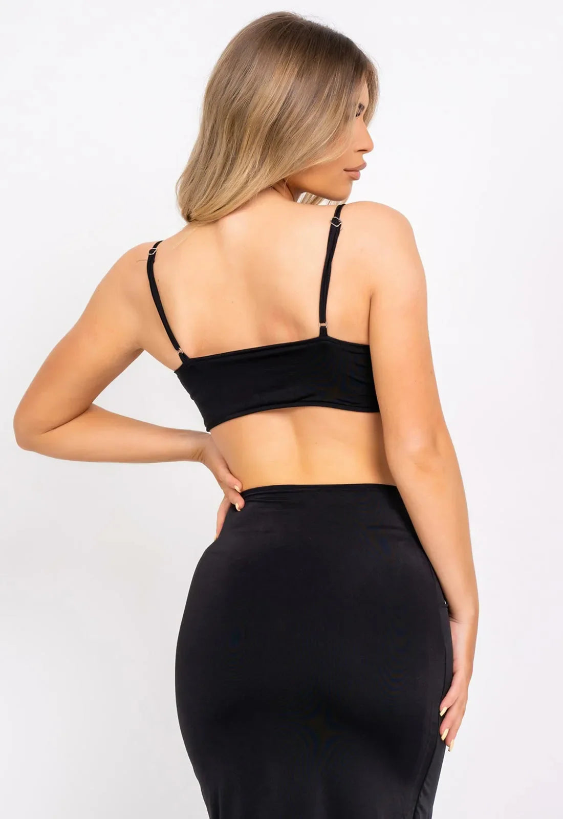 Nazz Collection Black Over It Maxi Dress
