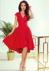 LBD Exclusive Red Patricia Party Dress