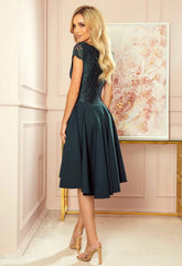 LBD Exclusive Green Patricia Party Dress