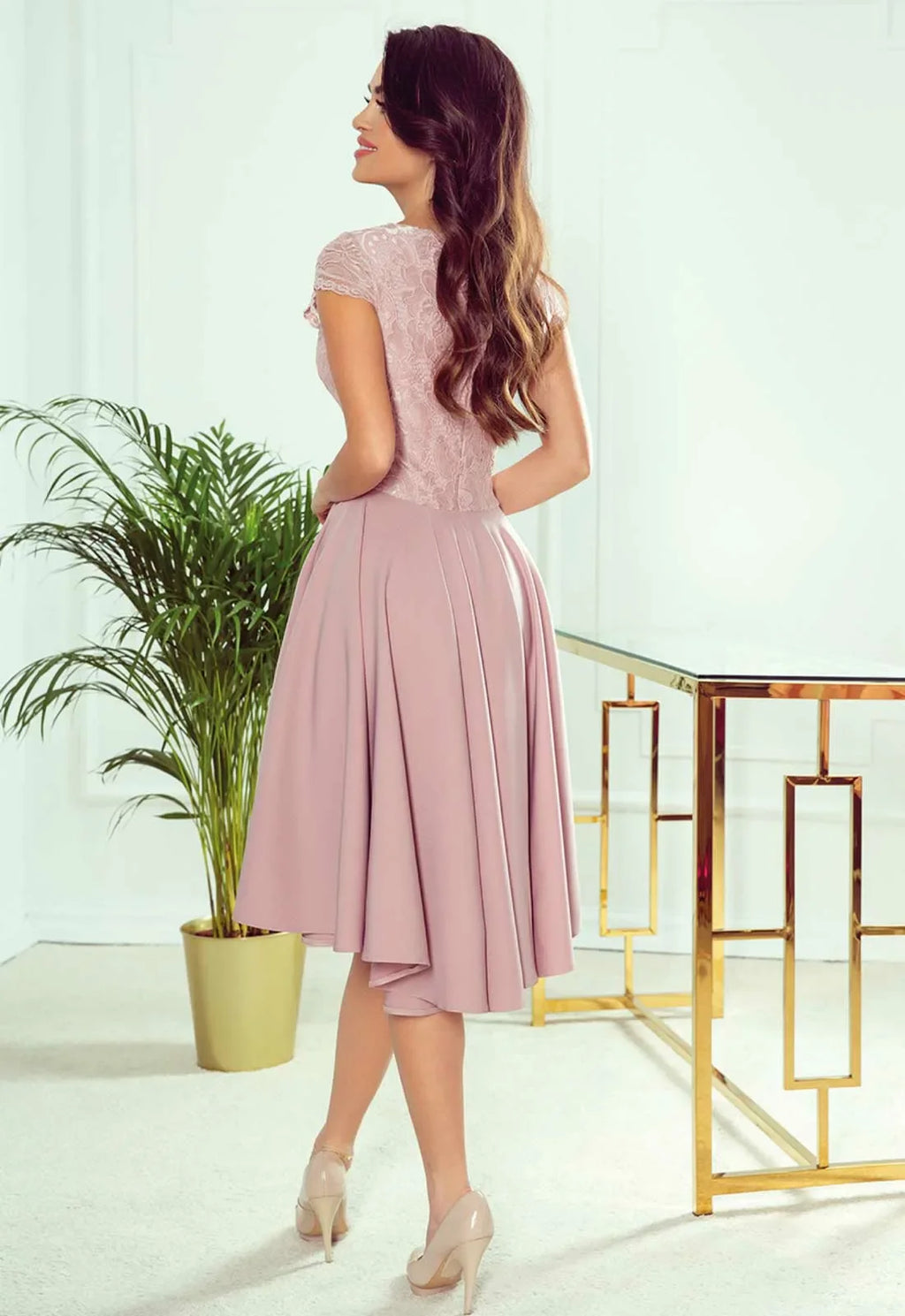 LBD Exclusive Pink Patricia Party Dress
