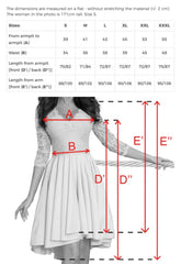 LBD Exclusive Red Patricia Party Dress