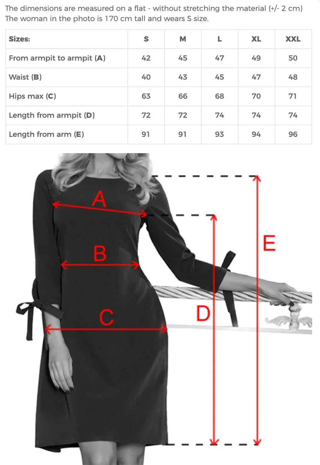 LBD Exclusive Red Lexi Shift Dress