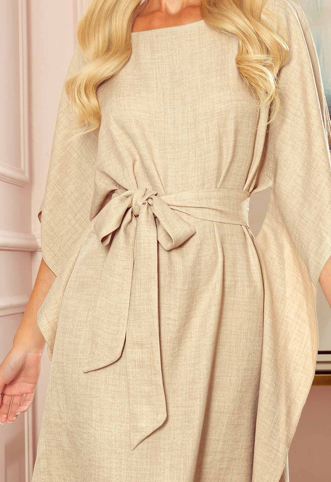 LBD Exclusive Natural Butterfly Dress