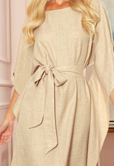 LBD Exclusive Natural Butterfly Dress