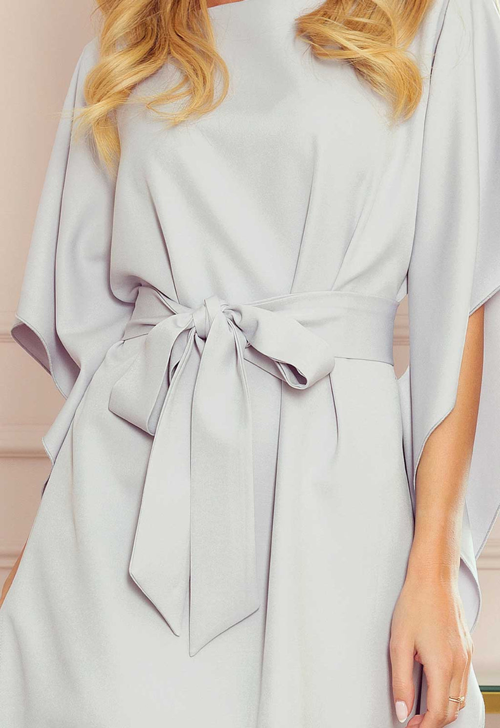 LBD Exclusive Grey Butterfly Dress
