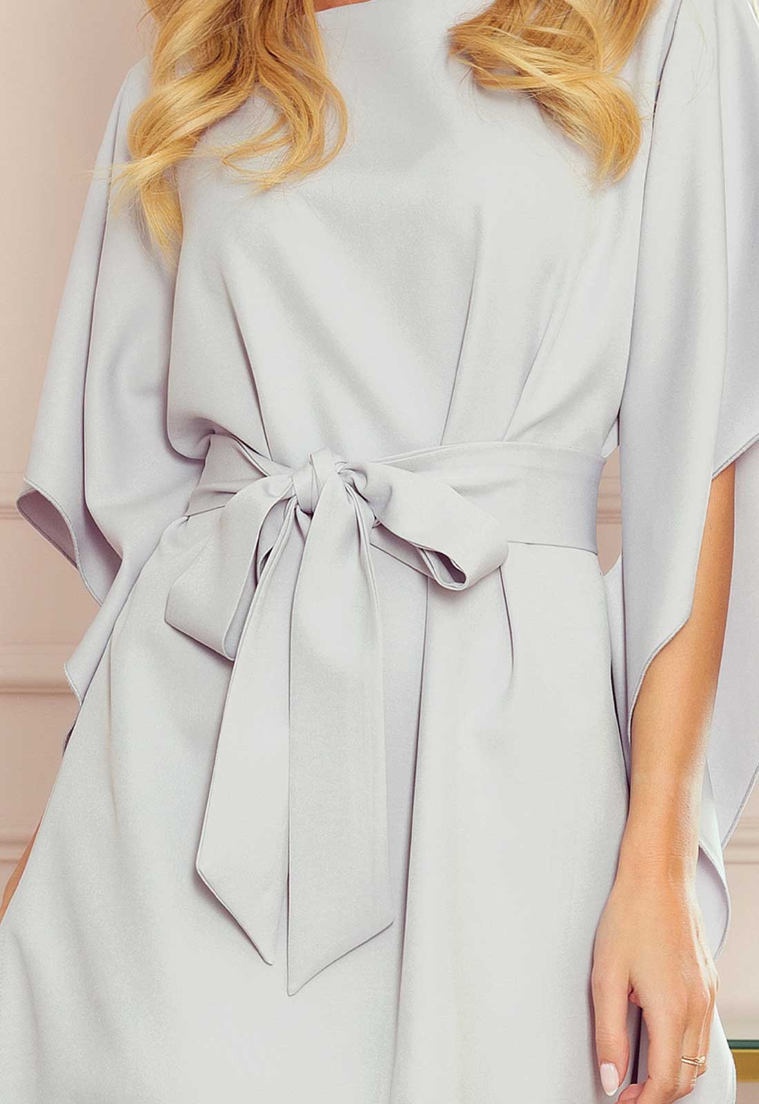 LBD Exclusive Grey Butterfly Dress
