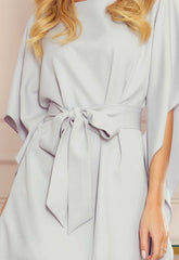 LBD Exclusive Grey Butterfly Dress